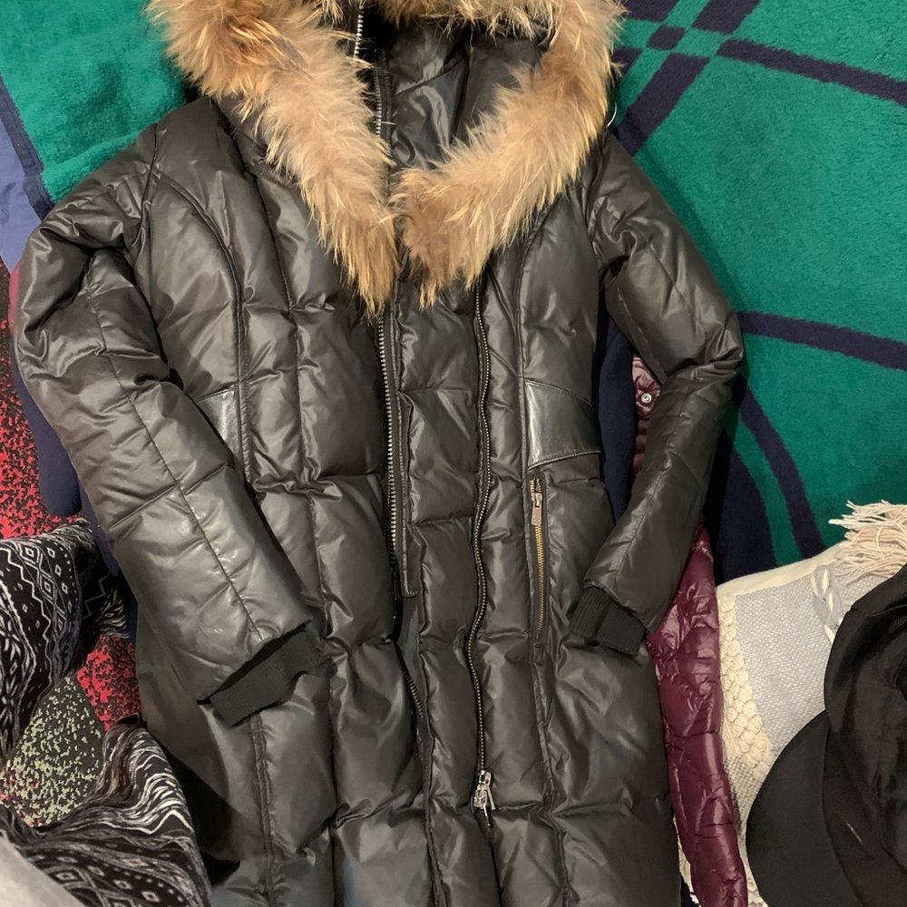 Winter Double Zip Coat. Gem